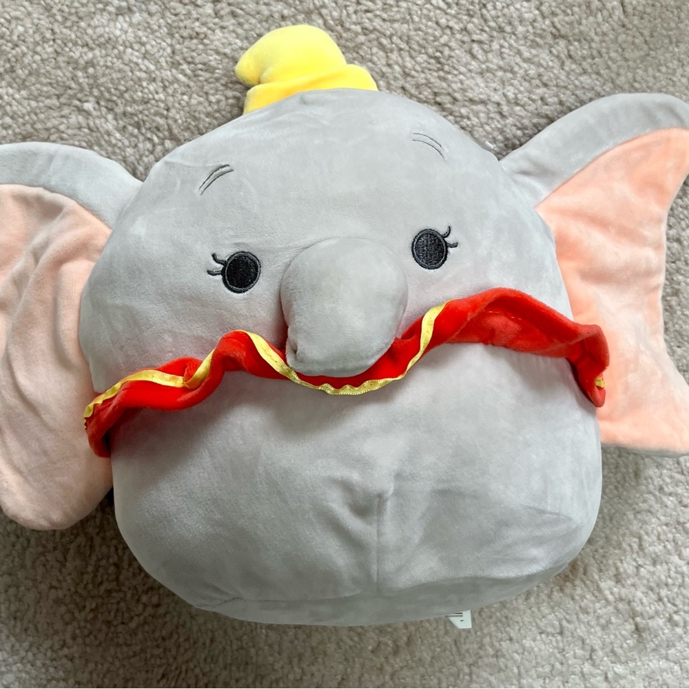 Squishmallow Disney Dumbo 12 Inch Super Soft Plush Stuffed Animal Toy